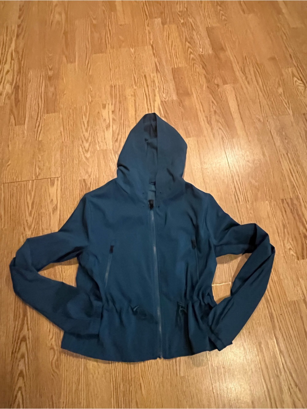 Gym shark Women’s Hooded Zip Jacket in Teal
